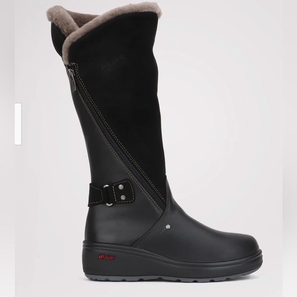 Pajar London N Women’s tall black winter boots size 9